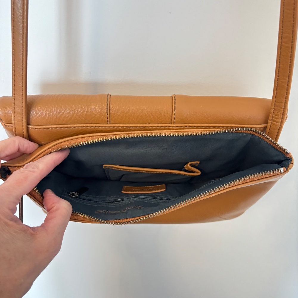 Matt and Nat Eeha Vegan Crossbody Bag Caramel/Tan - Picture 8 of 13